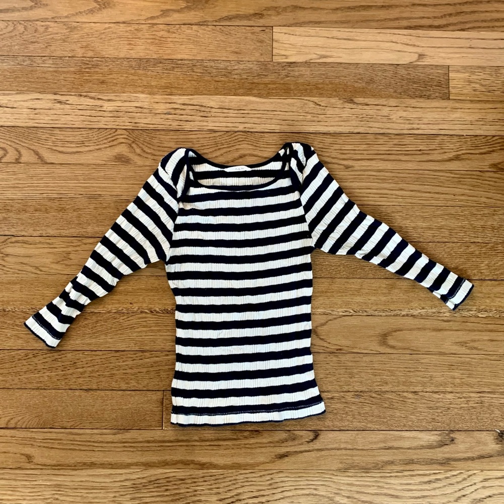 Doen stripe Annie tee